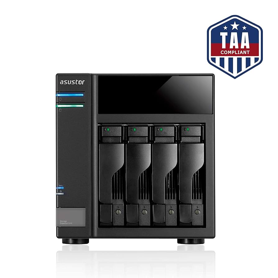 ASUSTOR NAS 拡張ユニット 4ベイ AS6004U Amazon.co.jp: ASUSTOR ASUS子会社 NAS 拡張ユニット 4ベイ